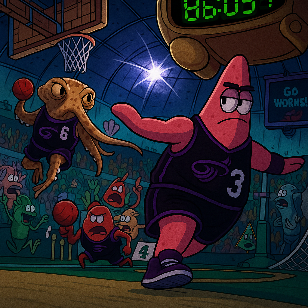 Paul dunking a basketball